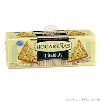 Galletitas hogareñas 7 semillas