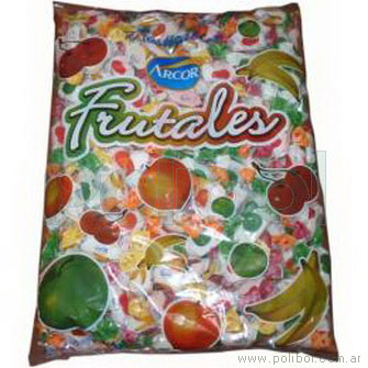 Caramelos surtidos frutales 800 gr.