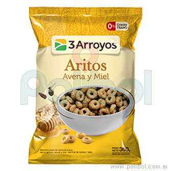 Aritos avena y miel