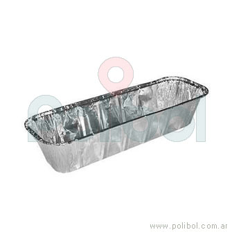 Budinera de aluminio B60 (R8). Caja x 800 unidades.-