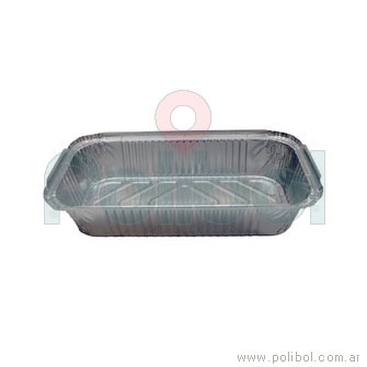 Aluminio bandeja R6 (C200). Caja x 200 unidades.-