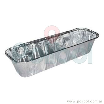 Budinera de aluminio B60 (R8). Caja x 800 unidades.-