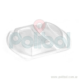 Tapa para bandeja catering 2D