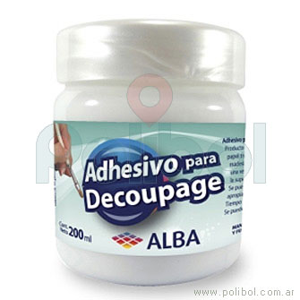 Adhesivo para Decoupage