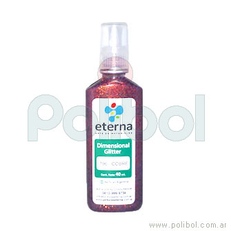 Dimensinal 40ml Glitter Cobre 196