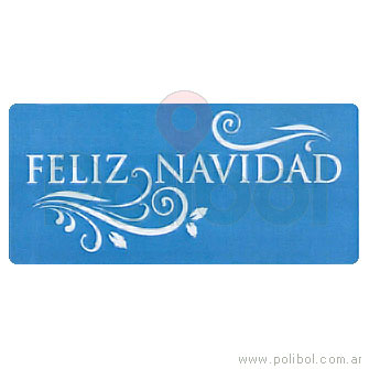 Stencil Feliz Navidad