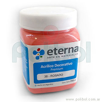 Acrílico decorativo 250 ml. Rosa