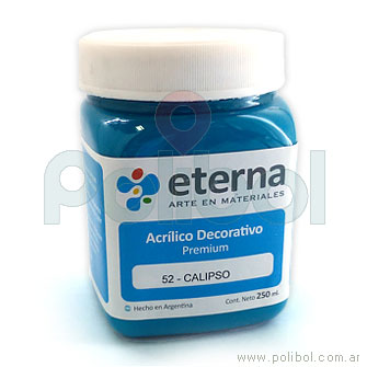 Acrílico decorativo 250ml. Calipso