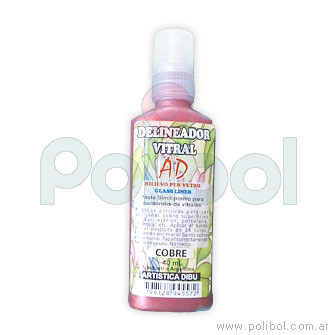 Delineador Vitral Cobre x 40ml