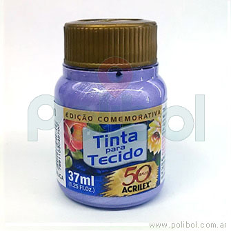 Pintura metálica para tela Lila 528