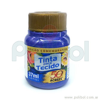 Pintura metálica para tela Violeta 516