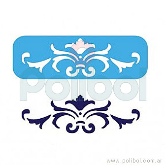 Stencil de Ornamento 2