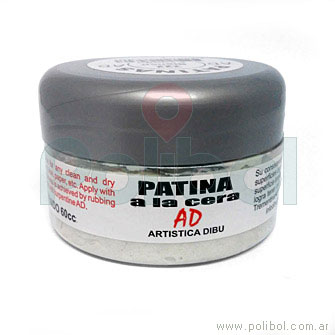 Patina a la cera Plata