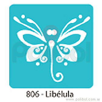 Stencil Libelula