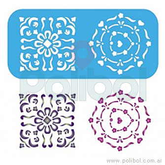 Stencil Mandalas