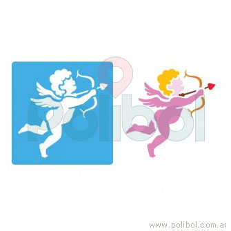 Stencil Cupido