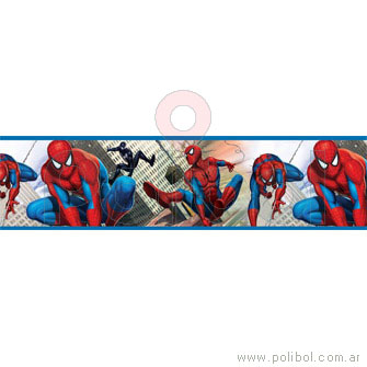 Borde autoadhesivo Spiderman 1255