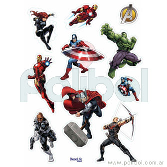 Wallstickers Avengers