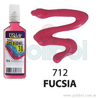 Dimensional 3D Fucsia