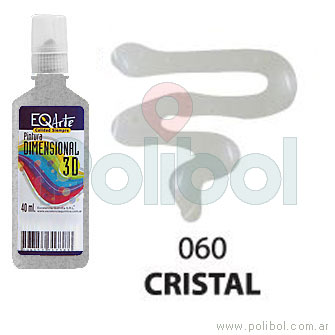 Dimensional 3D Cristal Glitter