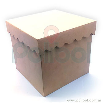 Caja de fibrofácil