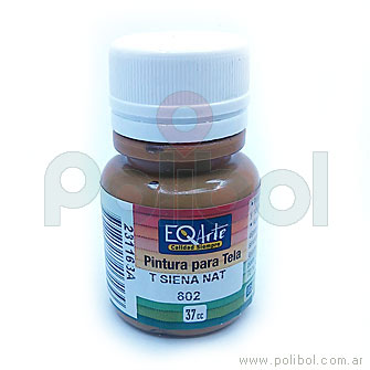 Pintura para tela Tierra siena natural 802