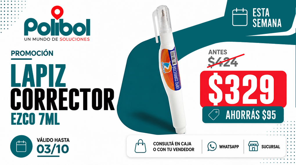 Promoción Corrector