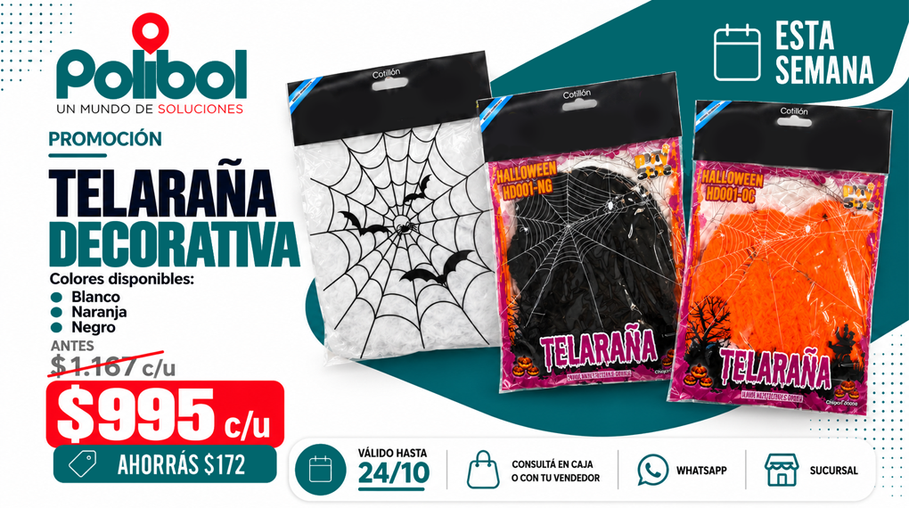 Promo Telaraña Promo Telaraña