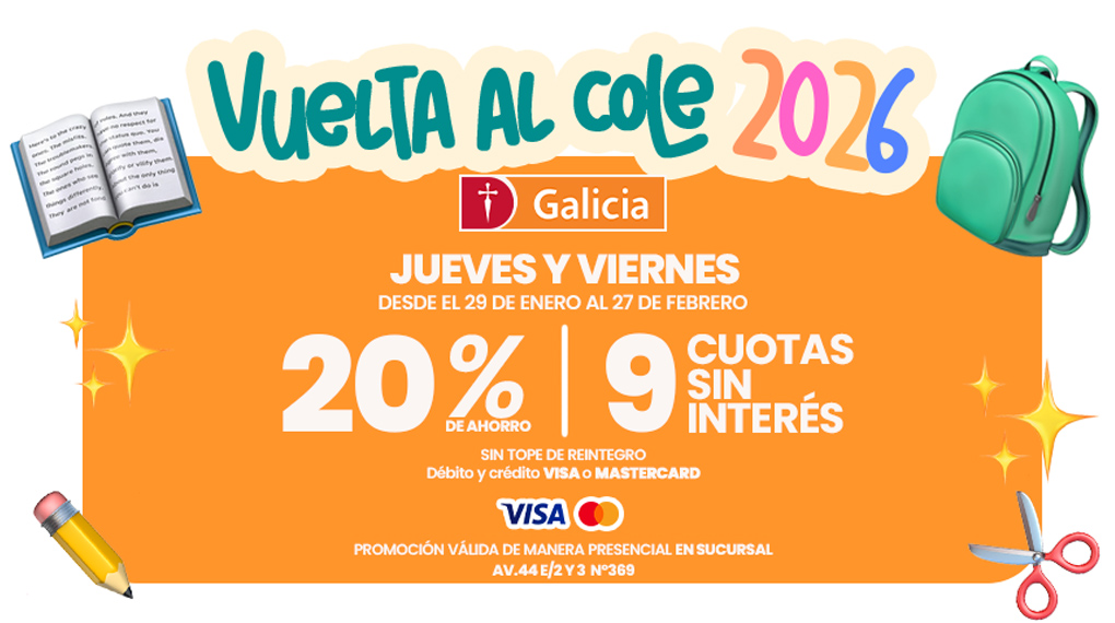 Vuelta al cole 2026