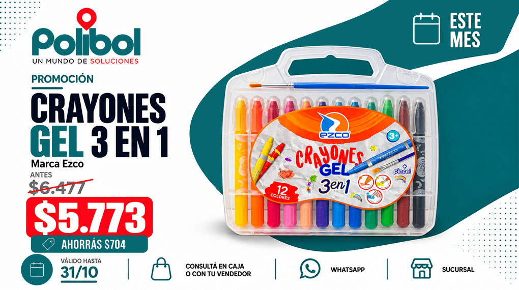 Promoción Crayones Promoción Crayones