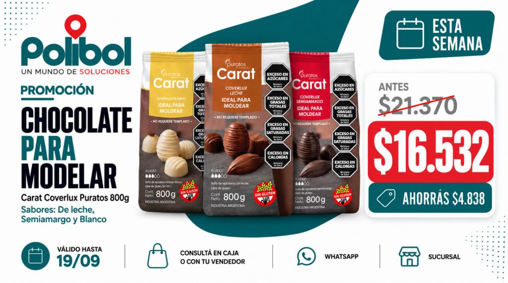 Promoción Chocolate Promoción Chocolate